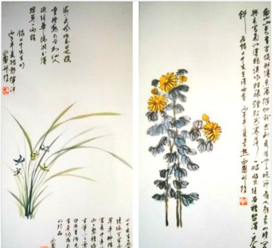 书画作品中的四君子是指哪四种植物图5