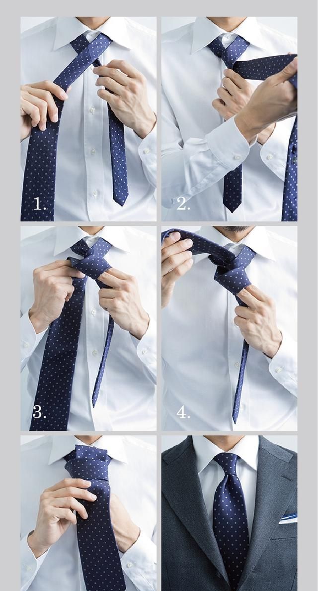 怎样正确打领带?打得太长可不行!图6
