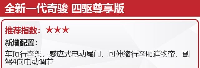 18.19万元起售，全系1.5T三缸发动机，全新一代奇骏选哪款更值？