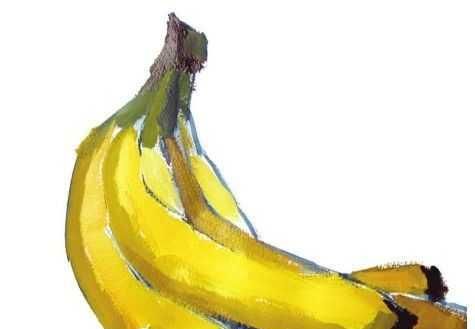 零基础水粉教程：分步骤讲解香蕉水粉画法，学会联考能得90分
