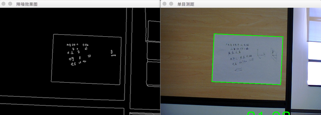 基于python3和opencv的单目测距