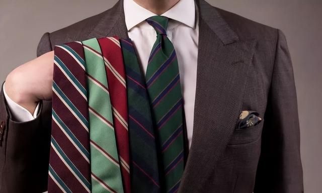 精致的领带，从来都有规则