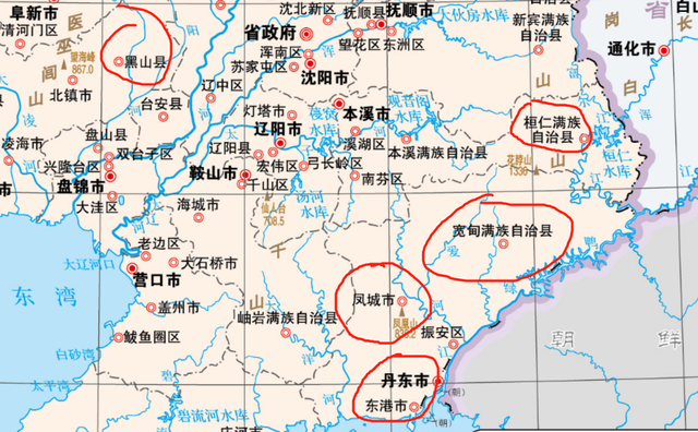 辽宁东港、凤城、宽甸、桓仁、黑山5县现状分析