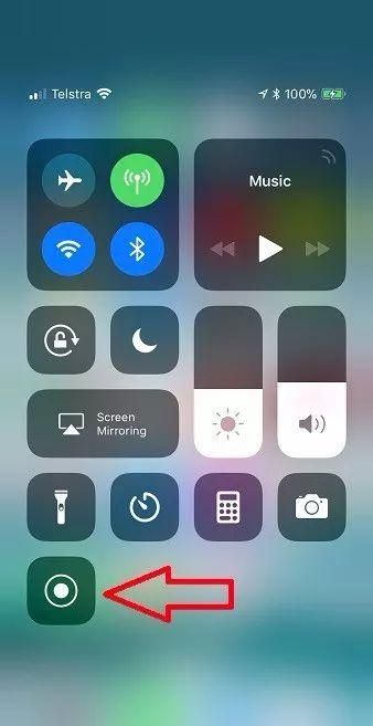 「悉尼之慢生活」Iphone ios11 的新功能体验（录屏与截屏）