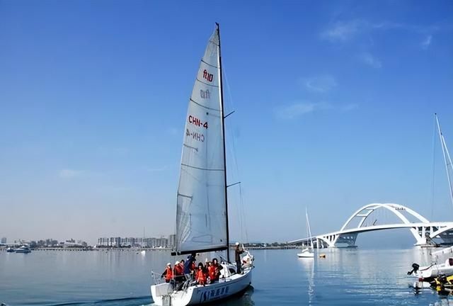 来厦门必打卡的五缘湾帆船，赏海景、观海豚，适合春夏来玩~