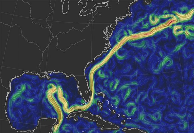 世界上最大的暖流：墨西哥湾暖流