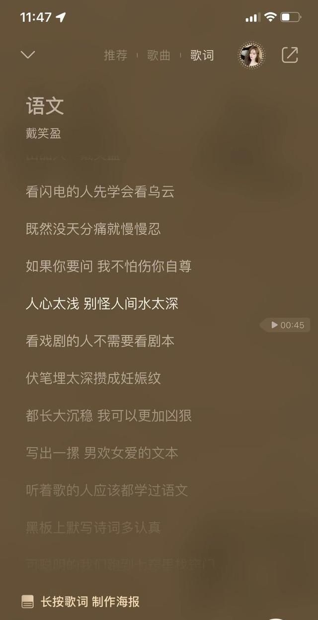 如何评价戴笑盈的单曲《语文》这个作品图6