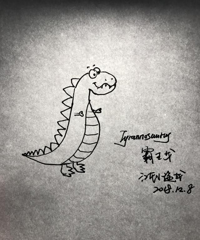 世界上最厉害的恐龙简笔画(恐龙排名谁最厉害前十名)图15