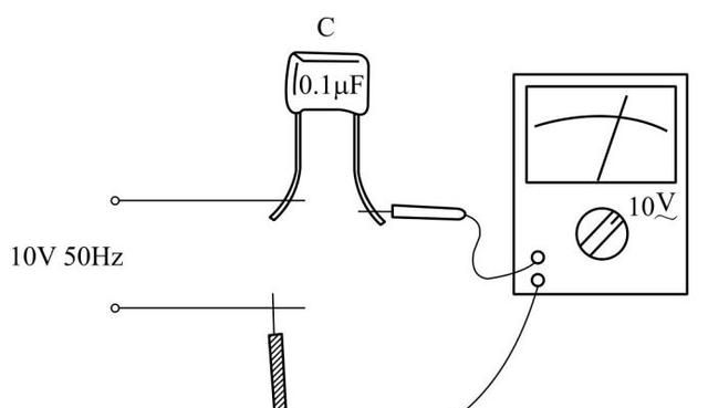 万用表上的电容怎么测,万用表的电容测量方法图3
