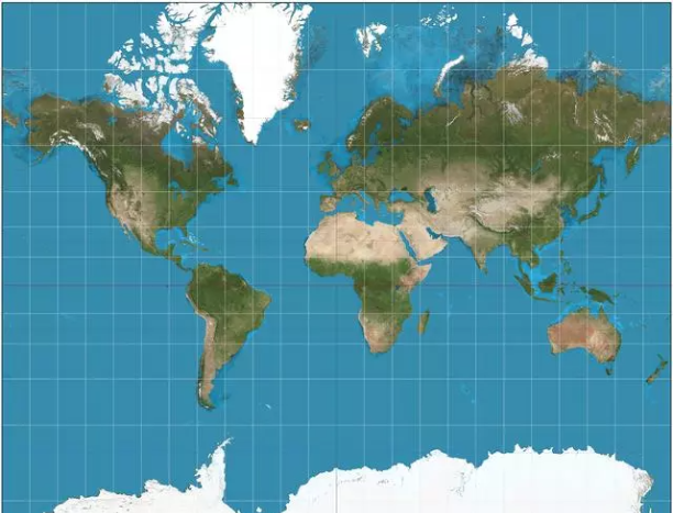 看好了，世界地图是这么展开的 | No.340