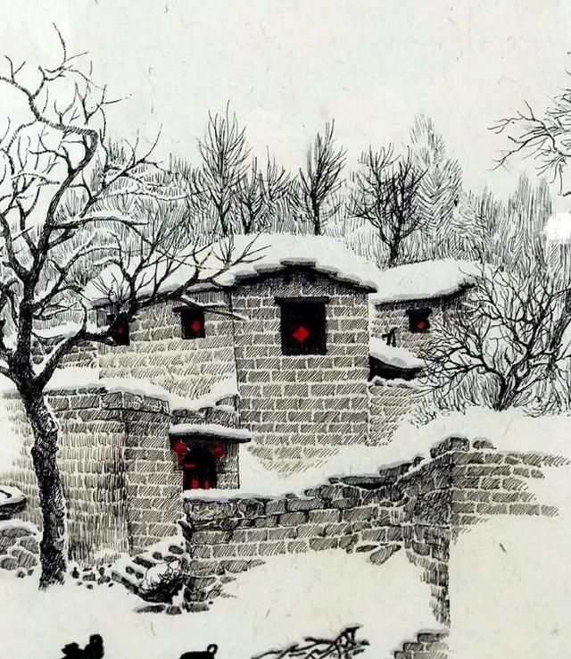 80后中学教师走遍300个村，用钢笔画出逼真雪景，太迷人了