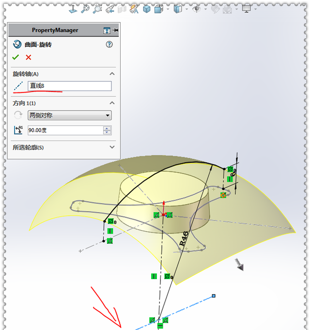 SolidWorks零件建模，此图虽然很简单，但很容易出错