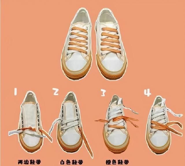 板鞋怎么系鞋带，几种简单又好看的系法，让你美丽加分