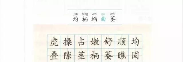 预习必备：2019秋部编四年级语文上全册课文生字组词+生字表整理